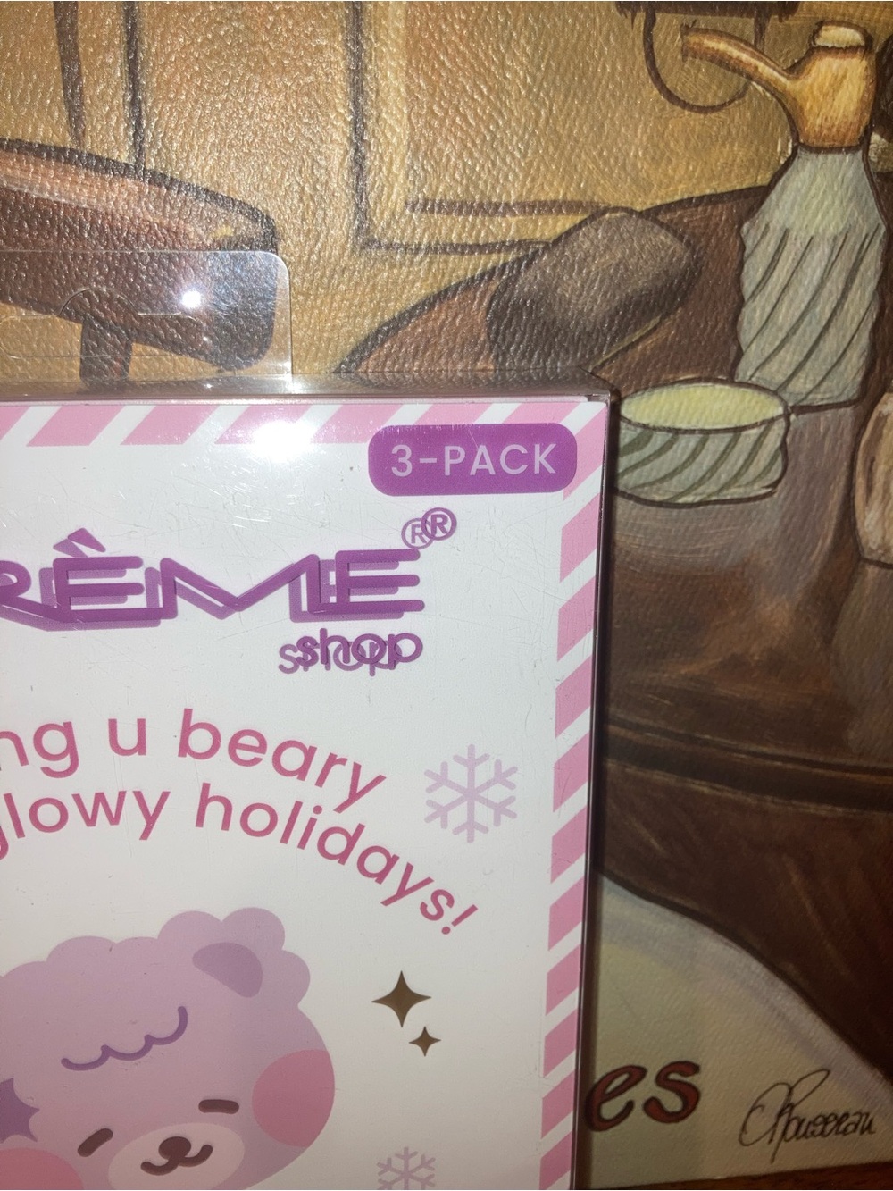 The Crème Shop 3 Sets Hydrating Hydrogel Undereye Patch Holiday Cards - Picture 3 of 3